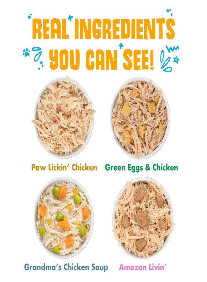Weruva Classic Cat Food, Paw Lickin Pals Trial Variety Pack, 3oz Can, Pack of 4 - Image 3